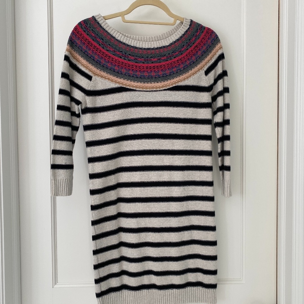 Anthropologie sweater dress